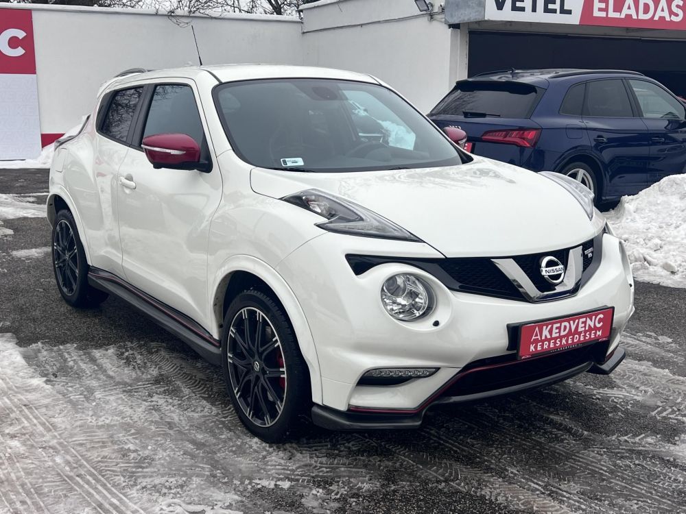 NISSAN JUKE 1.6 DIG-T Nismo RS 123e km. Magyarországi. Teljes szerviztörténet!