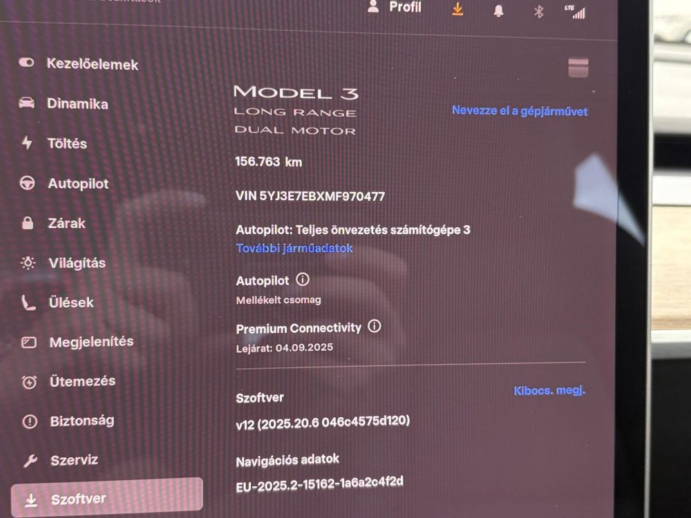 TESLA MODEL 3 Long Range AWD (Automata) mátrix LED. garanciális. hőszivattyú. premium hifi. 500km-es hatótáv!