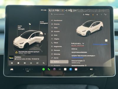 TESLA MODEL Y Performance AWD (Automata) 57e km. EAP. AMD Ryzen. mátrix LED. hőszivattyú. 21-es Überturbine felnikkel