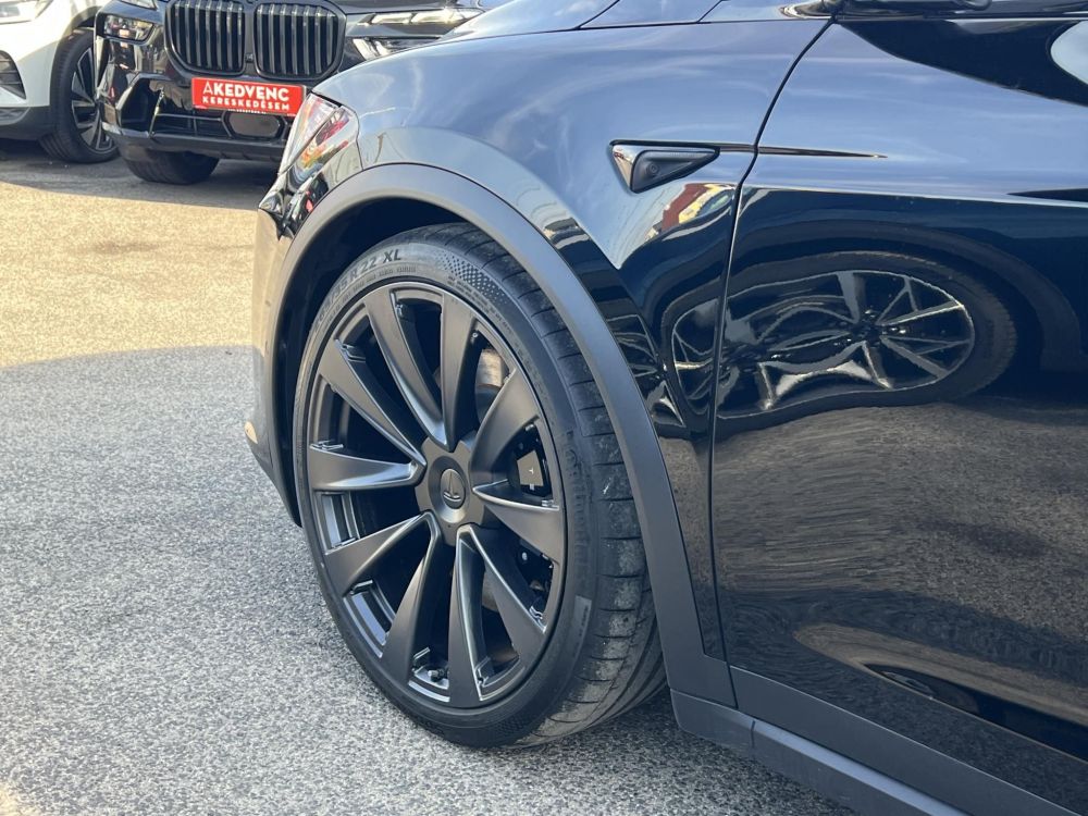 TESLA MODEL X Plaid (Automata) (6 személyes ) 1020 Lóerő. TRIPLE BLACK. a legjobb áron!