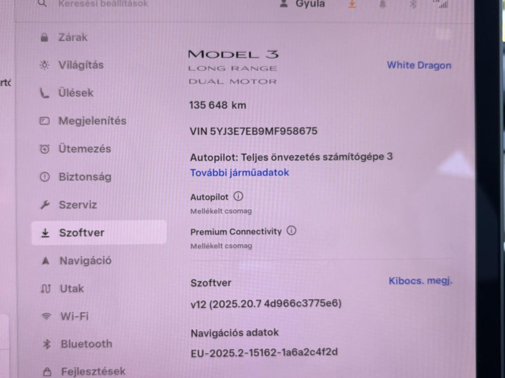 TESLA MODEL 3 Long Range AWD (Automata) 500km-es hatótáv. mátrix LED. garanciális. hőszívattyú. 4 évszakos gumik!