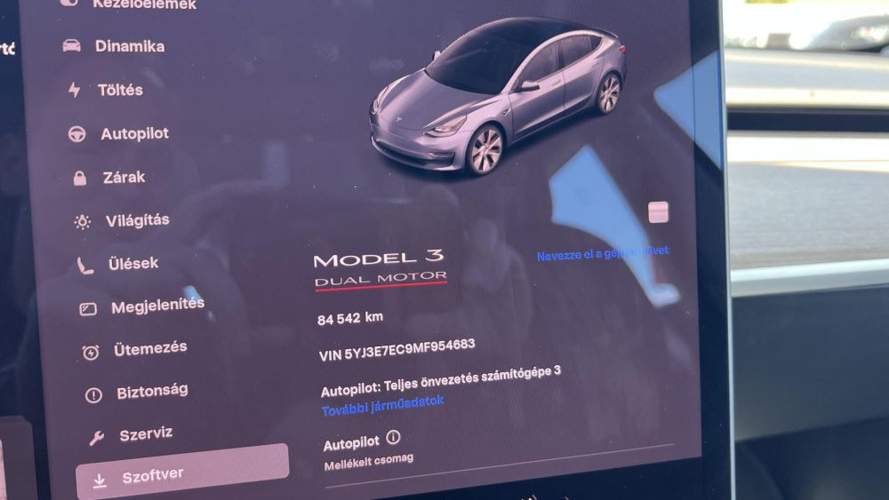 TESLA MODEL 3 Performance AWD (Automata) Kitűnő állapotú facelift PERFORMANCE. gyári garanciával!