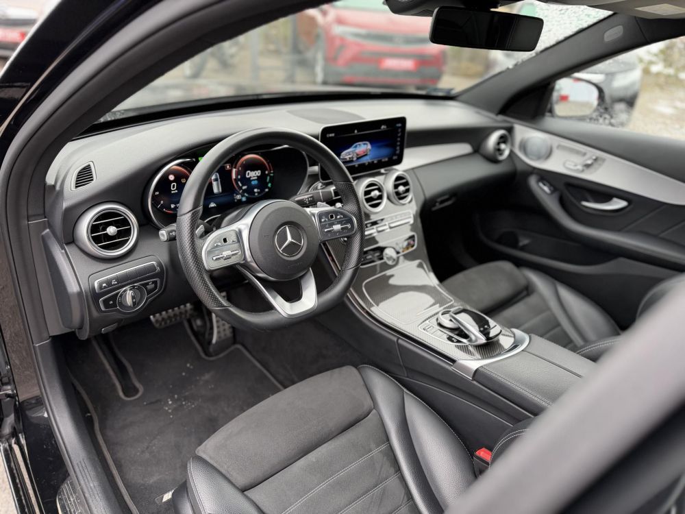 MERCEDES-BENZ C 300 T de EQ Power 9G-TRONIC AMG+karbon csomag. 88e km Burmester. teljes kerámia bevonat. ZÖLD rendszám