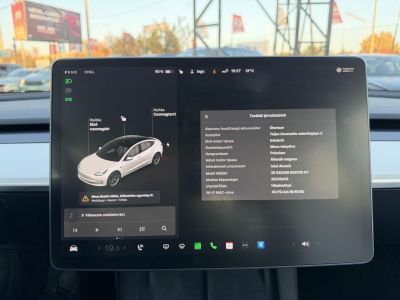 TESLA MODEL 3 Long Range AWD (Automata) 109e km. FEHÉR BELSŐ. garanciális. mátrix LED. hőszivattyú. premium hifi!