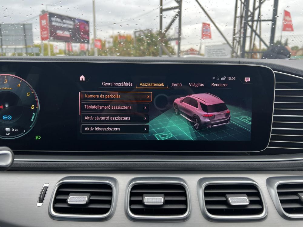 MERCEDES-BENZ GLE 350 de 4Matic 9G-TRONIC Plug-in hybrid AMG csomag. Burmester audio. kifogástalan