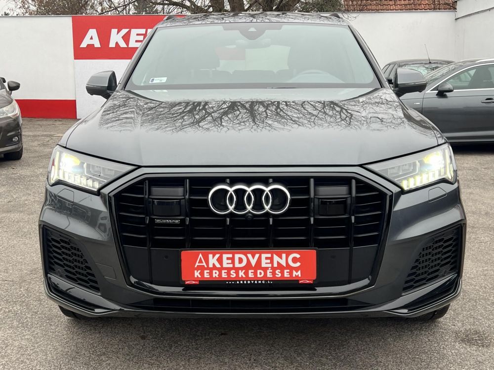 AUDI Q7 55 TFSI S line quattro Tiptronic ic M.o.-i. 1.tul. Carplay 360 kamera Bang/Olufsen! ÁFÁ-S ÁR!