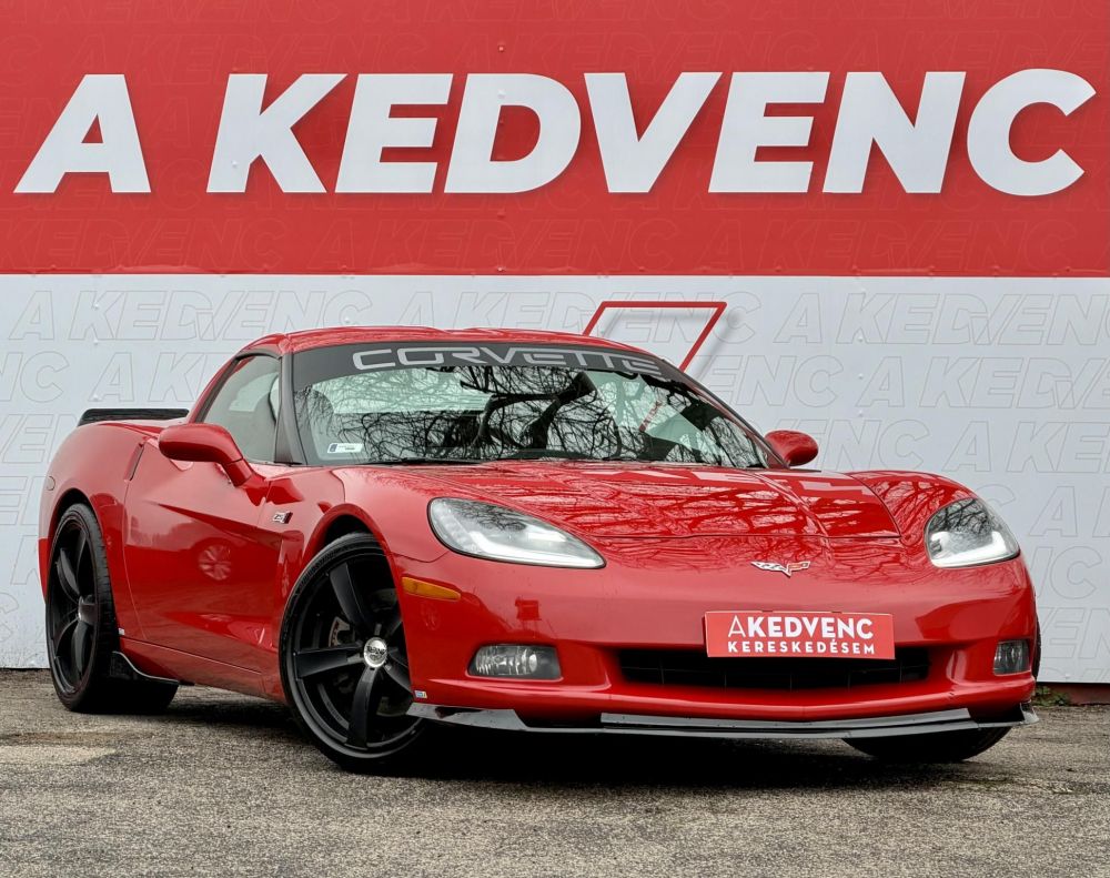 CHEVROLET CORVETTE Coupe 6.2 V8 LS3 Targa Manuális váltó Felújított állapot