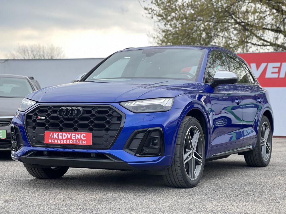 AUDI SQ5 55 TDI quattro Tiptronic ic 86e km. Virtual cockpit. Végig márkaszervizelt. Gyönyörű állapot!