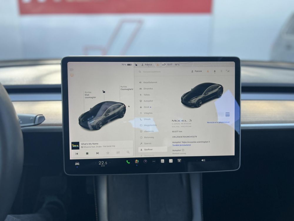 TESLA MODEL 3 Long Range AWD (Automata) 60e km. mátrix LED. hőszivattyú. 500km hatótáv!
