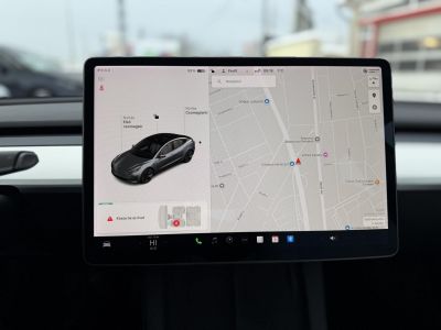 TESLA MODEL 3 Long Range AWD (Automata) 76e km. FEHÉR BELSŐ. mátrix LED. hőszivattyú. garanciális. megkímélt állapot!