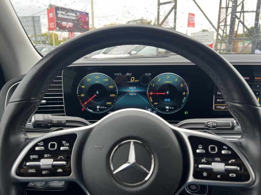 MERCEDES-BENZ GLE 350 de 4Matic 9G-TRONIC Plug-in hybrid AMG csomag. Burmester audio. kifogástalan