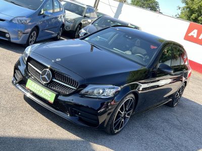 MERCEDES-BENZ C 300 T de EQ Power 9G-TRONIC AMG+karbon csomag. 88e km Burmester. teljes kerámia bevonat. ZÖLD rendszám