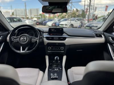 MAZDA 6 2.2 CD Revolution Top (Automata) Sávtartó 360 Head-up Kamera Fehér bőr belső!