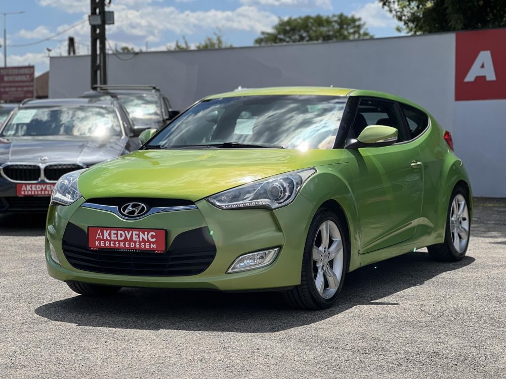 HYUNDAI VELOSTER 1.6 GDI Life klíma. tolatóradar. bluetooth. 2 gyári kulcs!