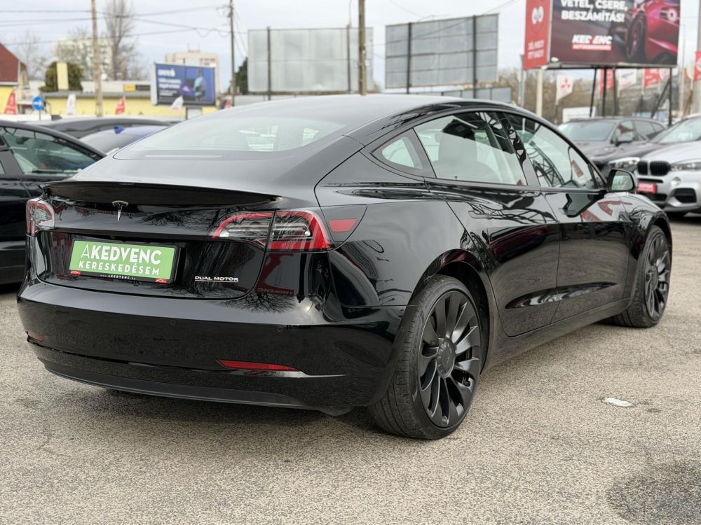TESLA MODEL 3 Performance AWD (Automata) FSD. mátrix LED. hőszivattyú. garanciális!