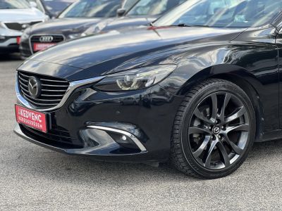 MAZDA 6 2.2 CD Revolution Top (Automata) Sávtartó 360 Head-up Kamera Fehér bőr belső!