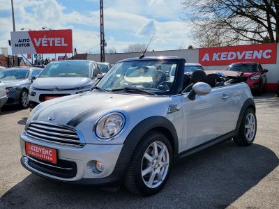 MINI MINI COOPER Cabrio 1.6 Tempomat Ülésfűtés Digitklíma Barna bőr Friss vezérlés!