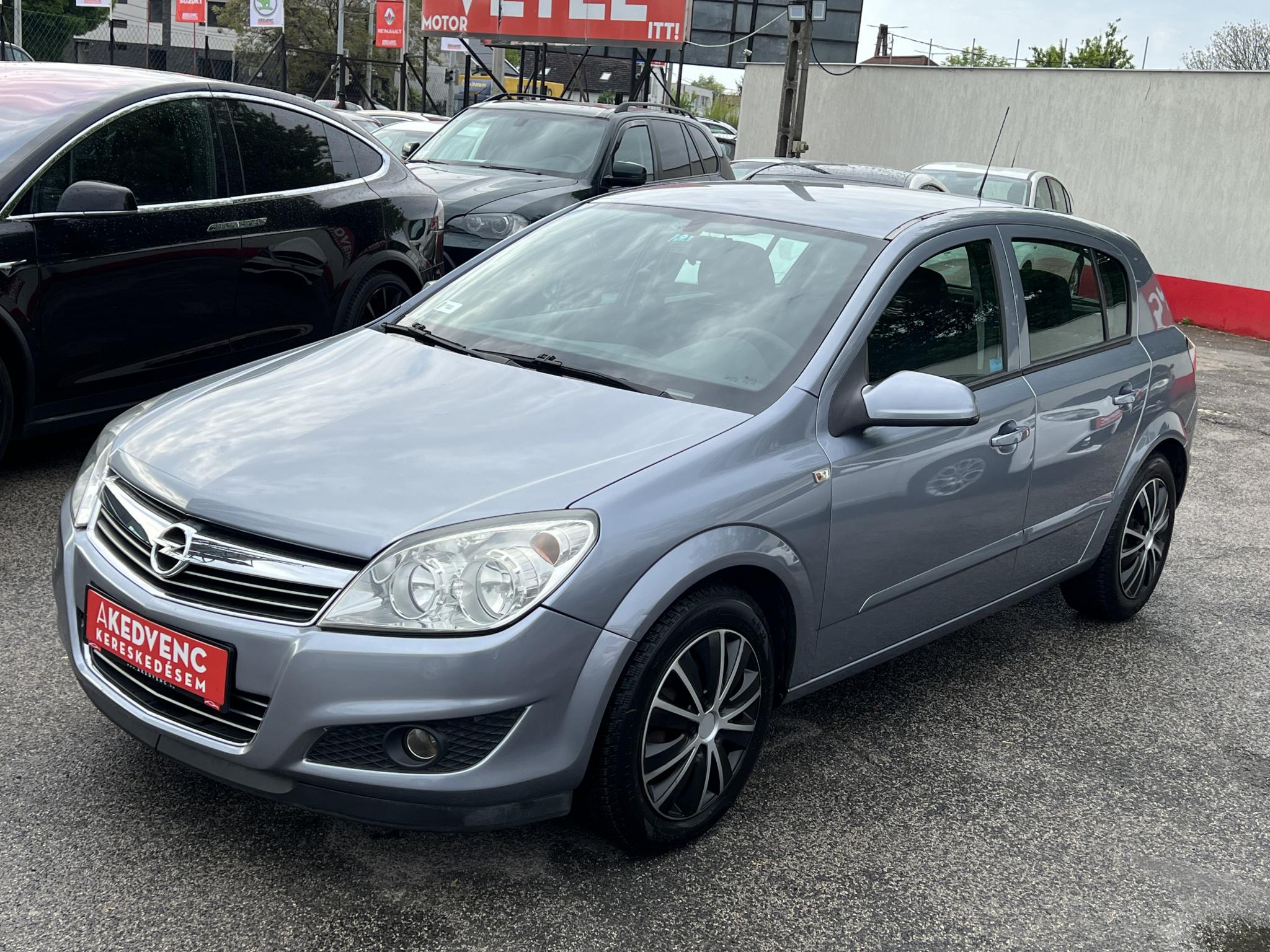 OPEL ASTRA H 1.6 Enjoy 161e km. Magyarországi. Klíma. Váltózár. 2 gyári kulcs!