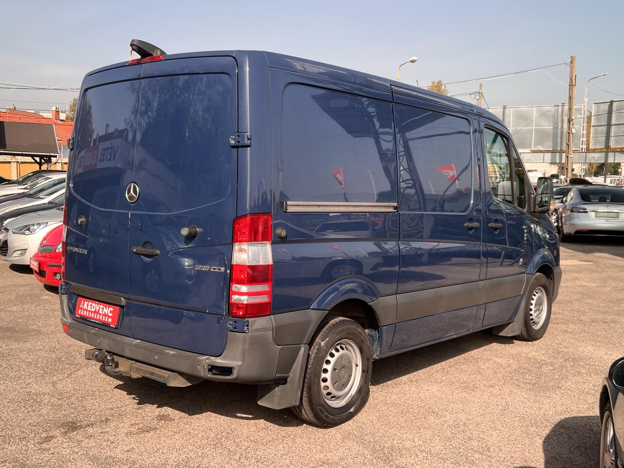 MERCEDES-BENZ SPRINTER 316 CDI 906.633.13 Kamera Ülésfűtés Vonóhorog Tolatóradar Bi-xenon Állófűtés