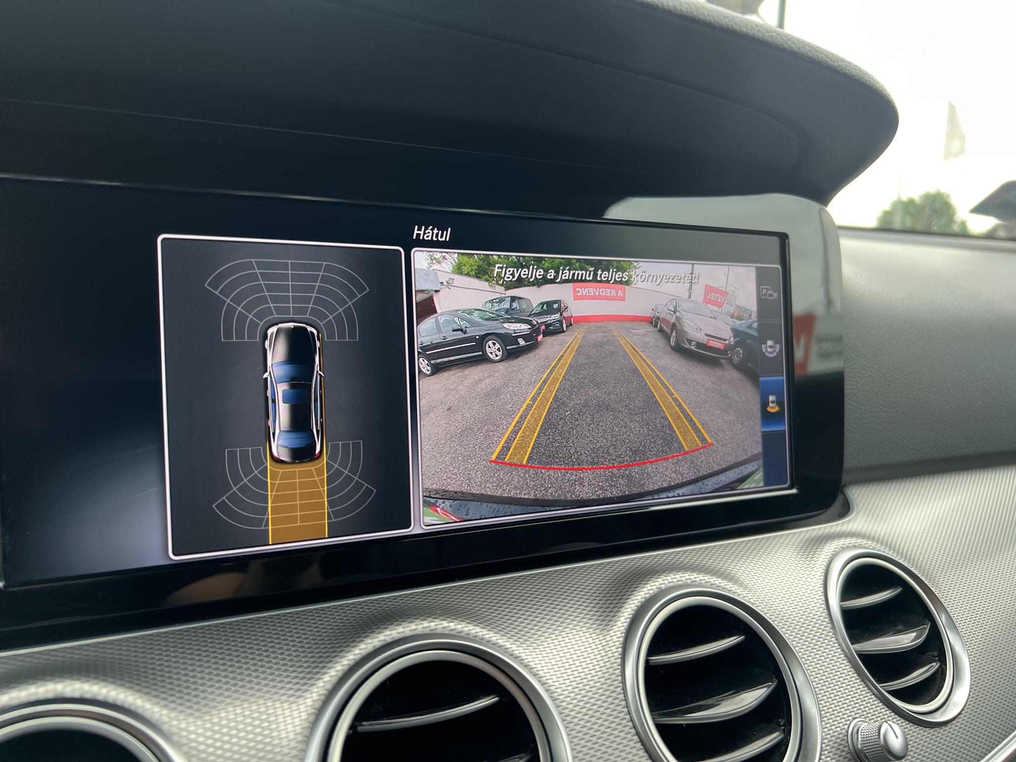 MERCEDES-BENZ E 350 e 9G-TRONIC 150e km. Bőr belső. kamera. frissen szervizelt