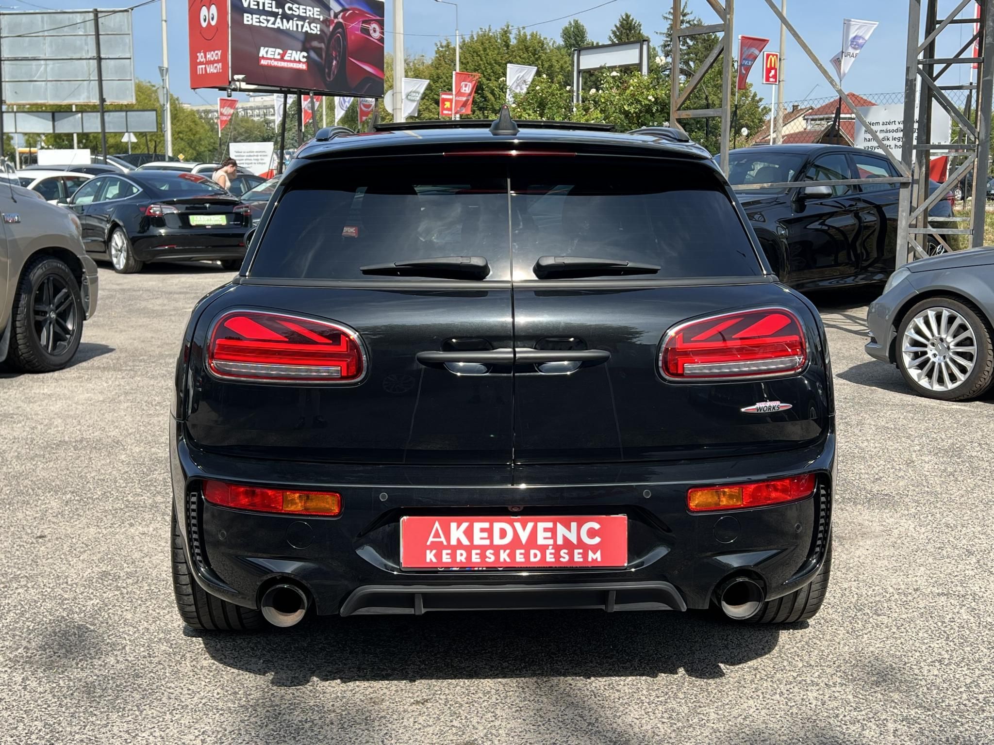 MINI CLUBMAN 2.0 John Cooper Works ALL4 (Automata) M.o.-i. 1.tul. garanciális. teljes felszereltség. sérülésmentes. carplay