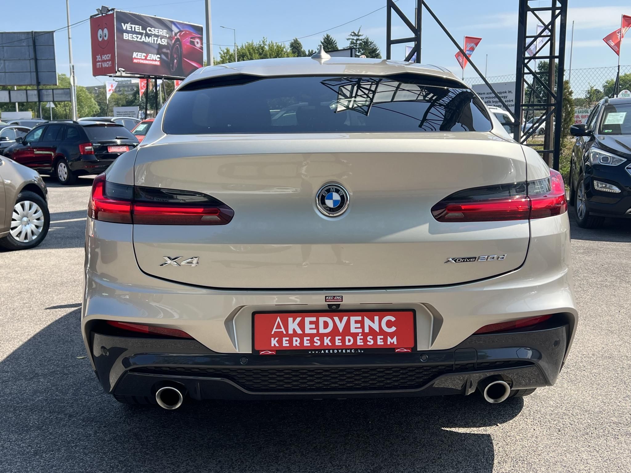 BMW X4 xDrive20d M Sport (Automata) Magyarországi. Márkaszervizelt!