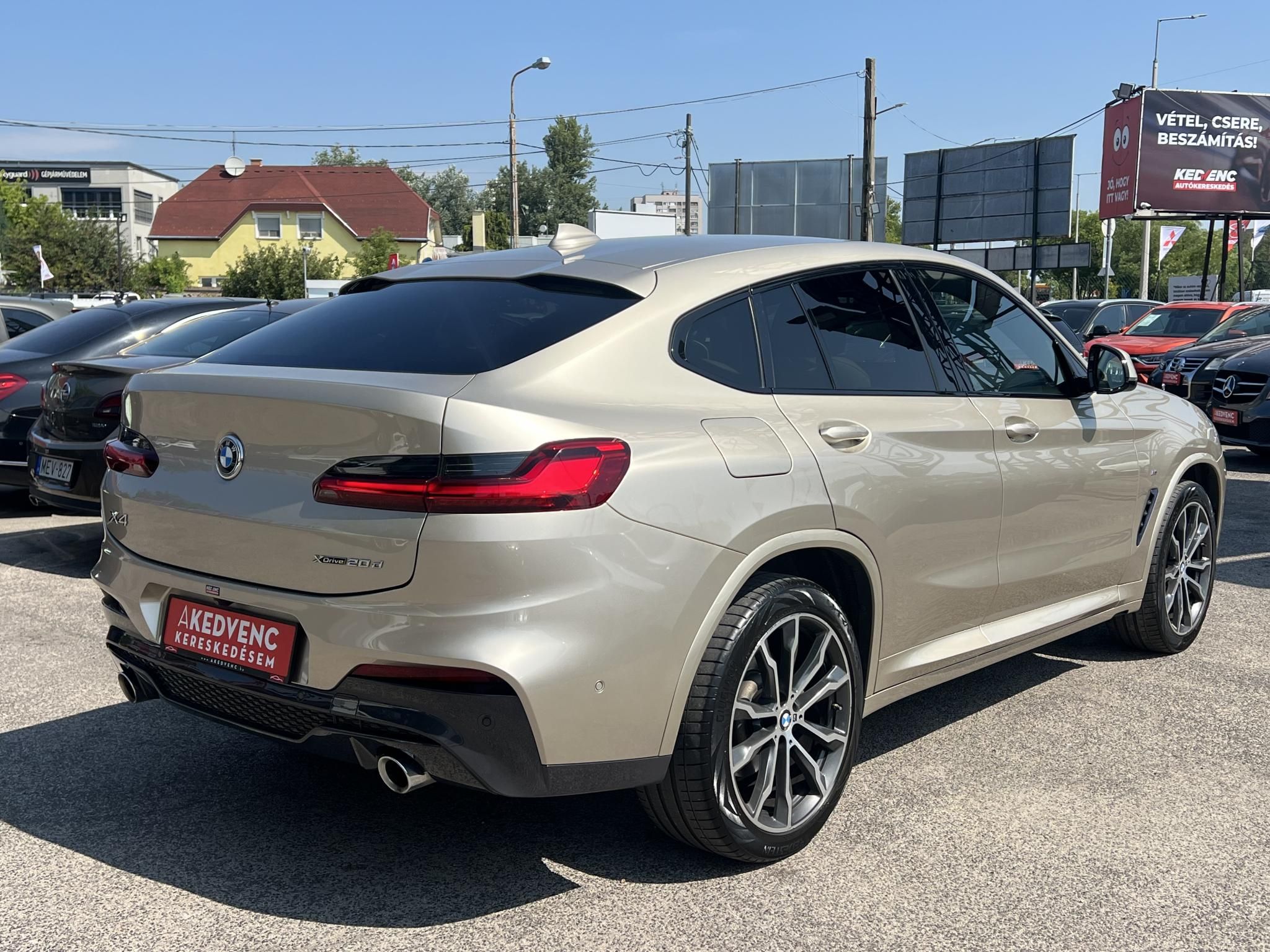 BMW X4 xDrive20d M Sport (Automata) Magyarországi. Márkaszervizelt!