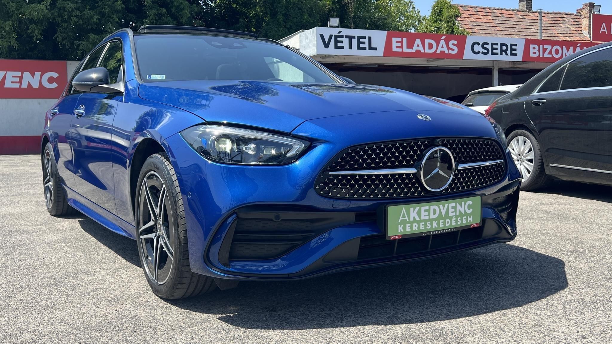 MERCEDES-BENZ C 300 e T 9G-TRONIC Plug-in hybrid AMG csomag. Burmester. memória. 110km-es elektromos hatótáv!