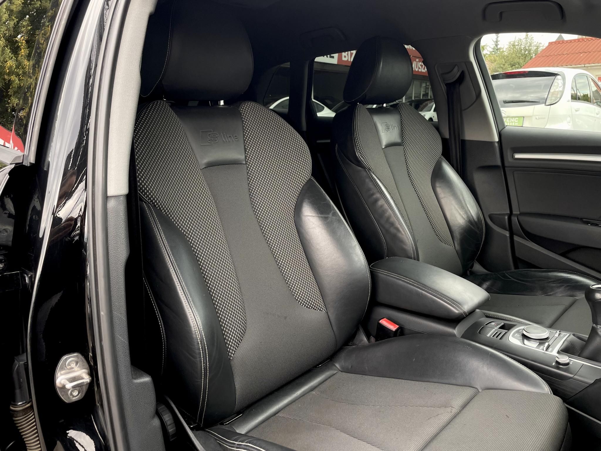 AUDI A3 Sportback 1.6 TDI Sport S-line FACELIFT Friss vezérlés!