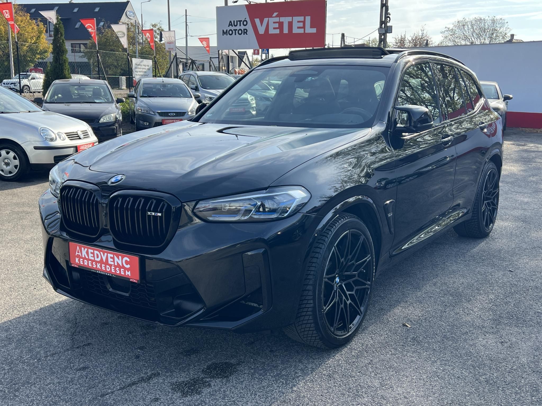 BMW X3 M Competition (Automata) 35e km. Sérülésmentes. teljes felszereltség. Legjobb ár!