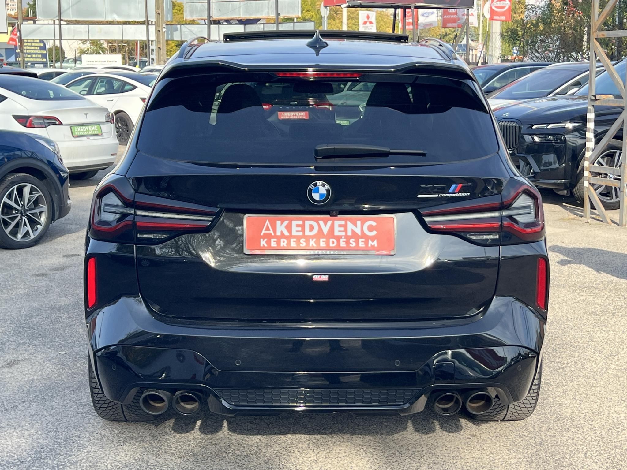 BMW X3 M Competition (Automata) 35e km. Sérülésmentes. teljes felszereltség. Legjobb ár!