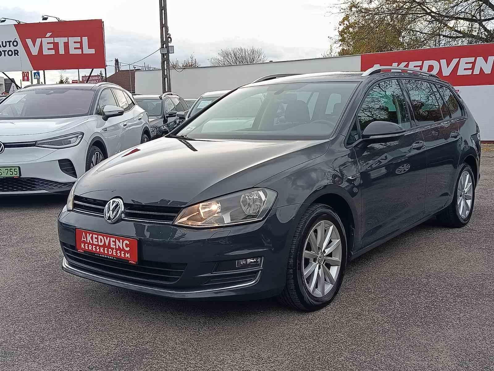 VOLKSWAGEN GOLF VII Variant 2.0 TDI BMT Comfortline Euro 6 Lounge Tempomat Digitklíma Ülésfűtés Bluetooth