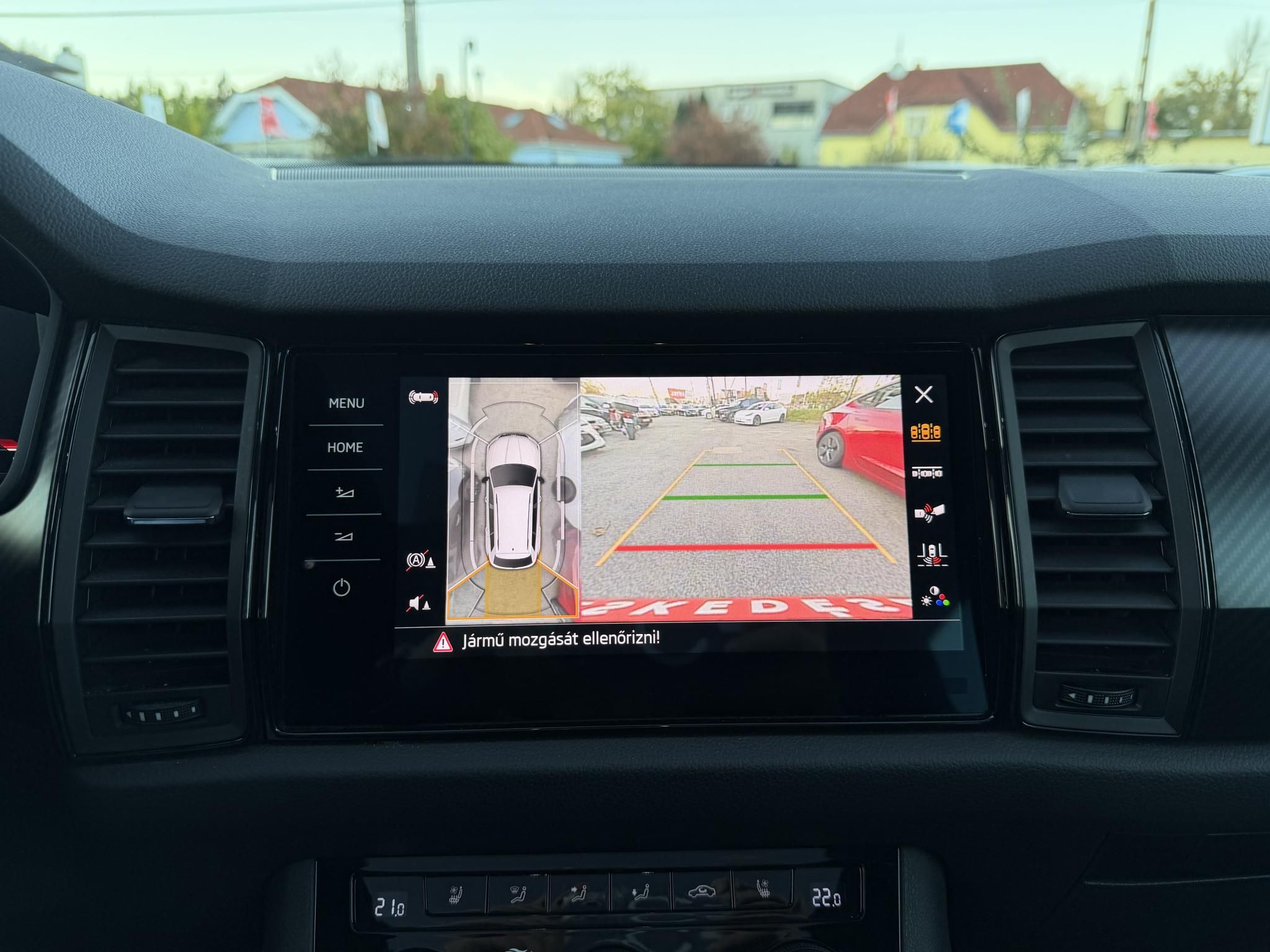 SKODA KODIAQ 2.0 TDI SCR RS 4x4 DSG [7 személy] Magyarországi. Végig márkaszervizelt. Teljes felszereltség!