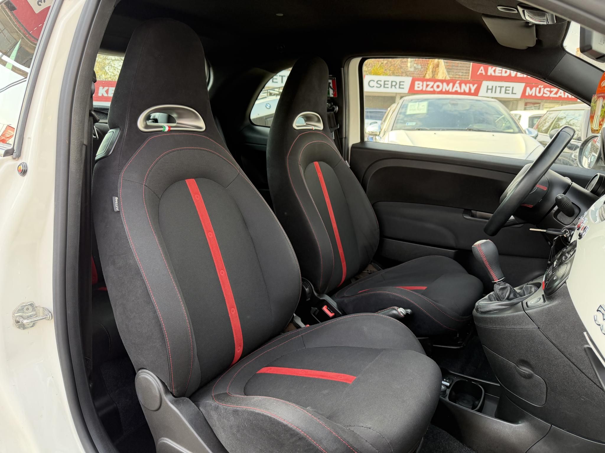 ABARTH 500 1.4 76e km. akrapovic. digitklíma. rendszeresen karbantartott!