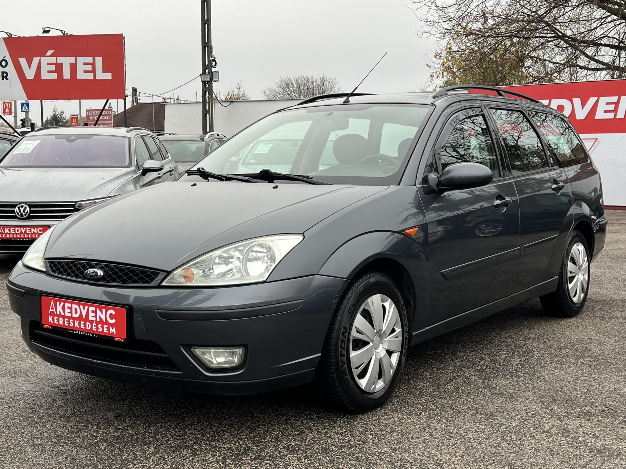 FORD FOCUS 1.6 Ghia Friss vizsga vonóhorog bőr belső!