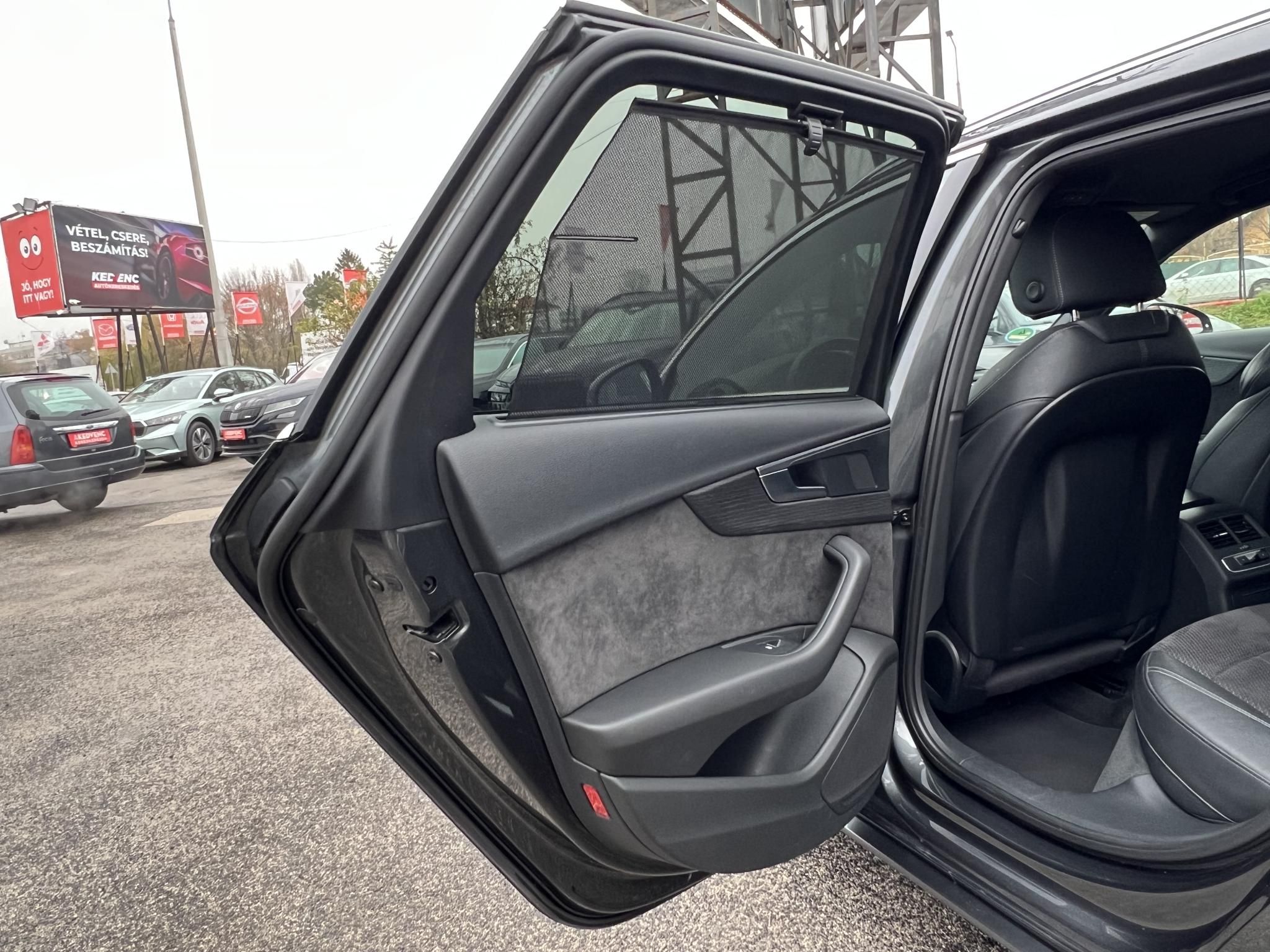 AUDI A4 Avant 3.0 TDI Sport quattro Tiptronic ic S-line LED Virtual Cockpit Távtartó Memória Kamera Vonóhorog Szervizelt!