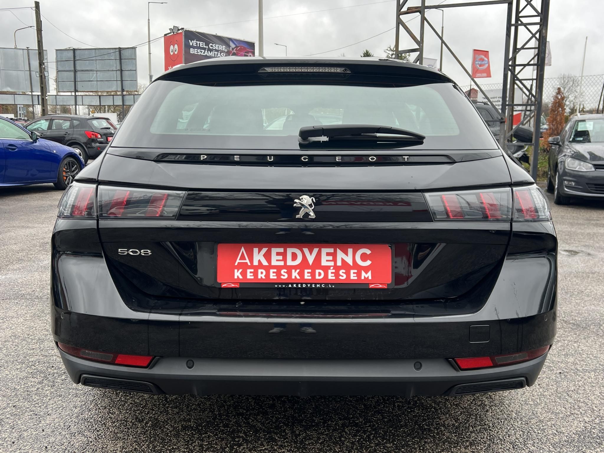 PEUGEOT 508 SW 1.5 BlueHDi Allure EAT8 82e km. M.o.-i. 1.tul. Márkaszervizelt!
