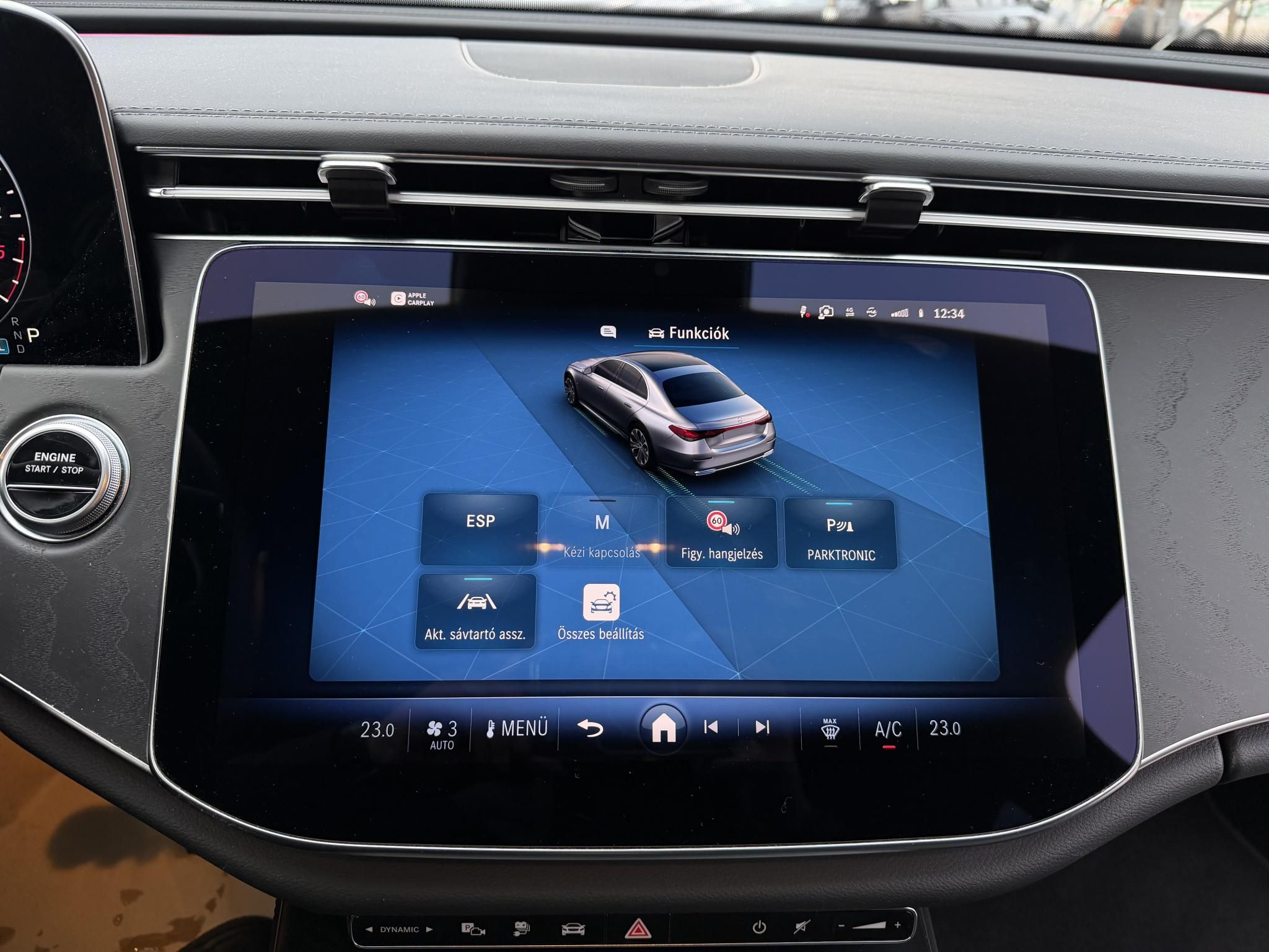 MERCEDES-BENZ E 300 de 9G-TRONIC Plug-in hybrid AMG csomag. ÁFÁS! 4D Burmester hifi!