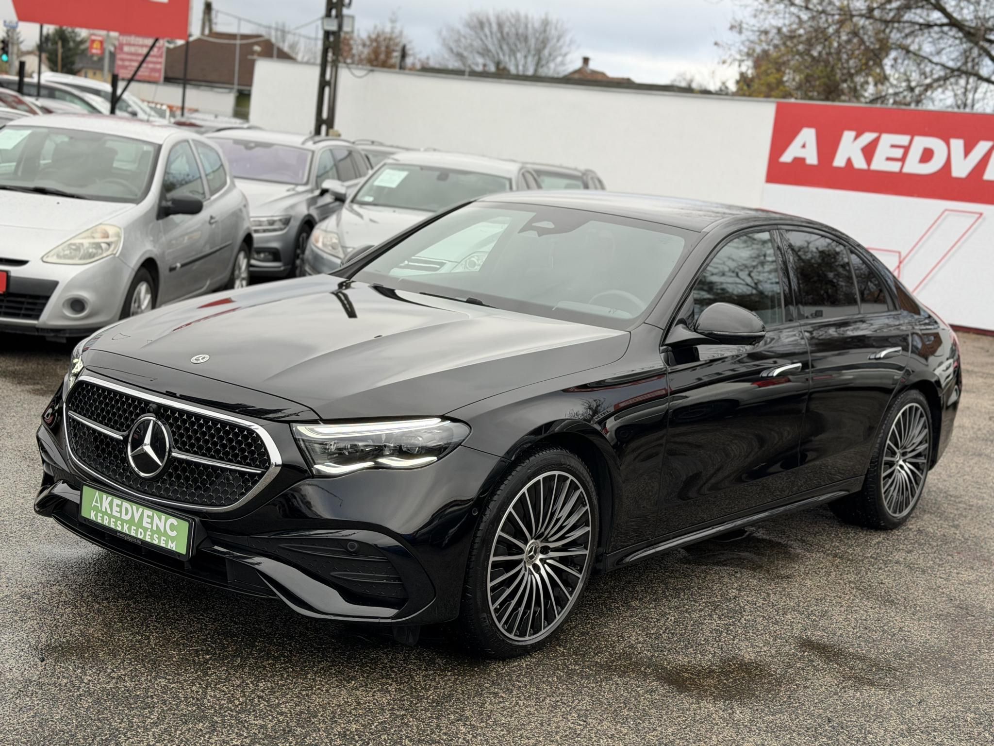 MERCEDES-BENZ E 300 de 9G-TRONIC Plug-in hybrid AMG csomag. ÁFÁS! 4D Burmester hifi!