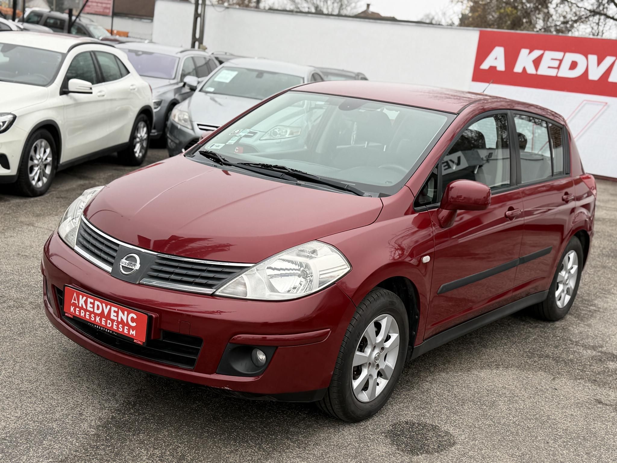 NISSAN TIIDA 1.6 Acenta Magyarországi. Klíma. Téli-nyári kerék garnitúra!