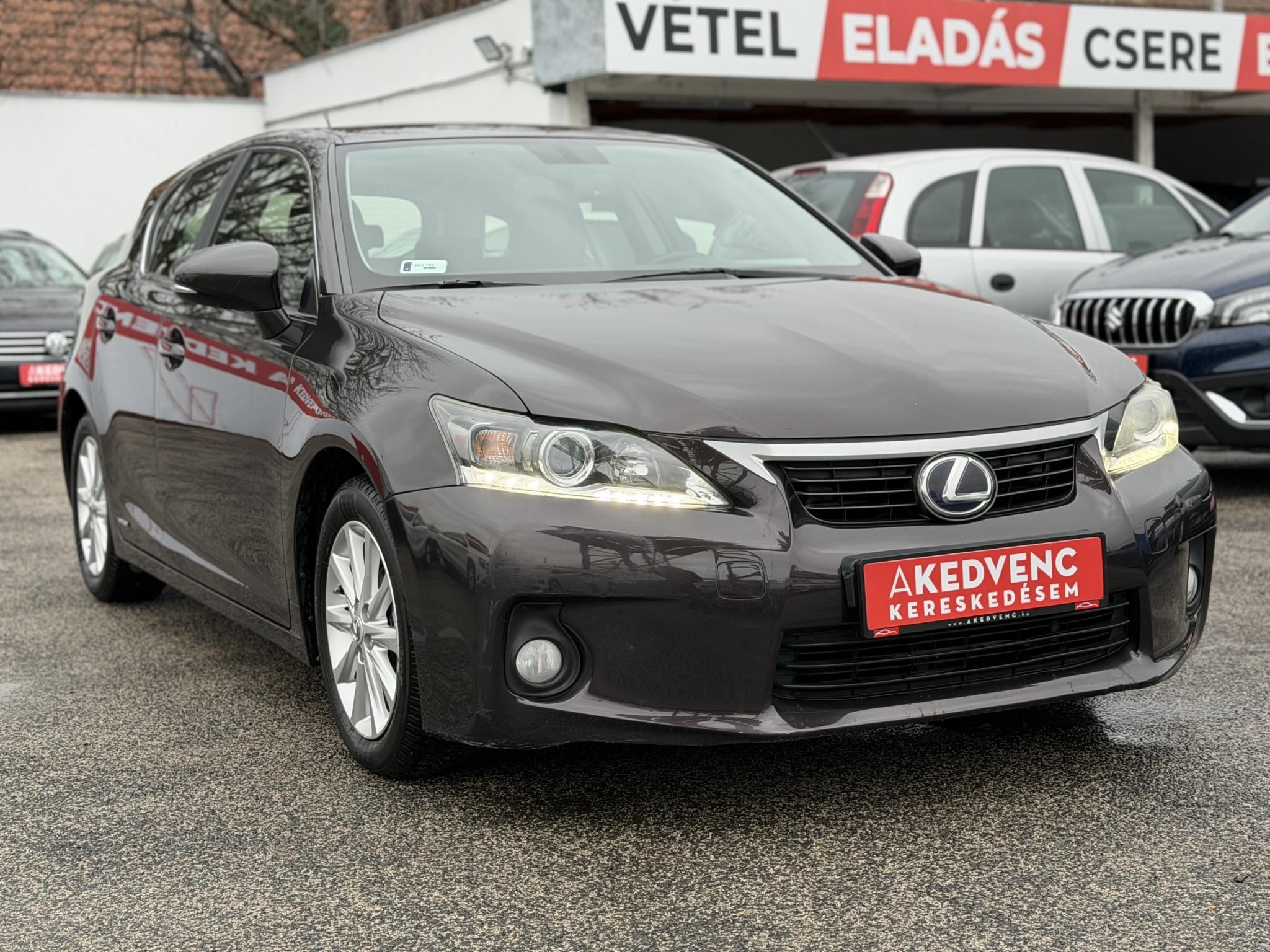 LEXUS CT 200h Comfort (Automata) 125e km. LED Tempomat Kamera Ülésfűtés Digitklíma