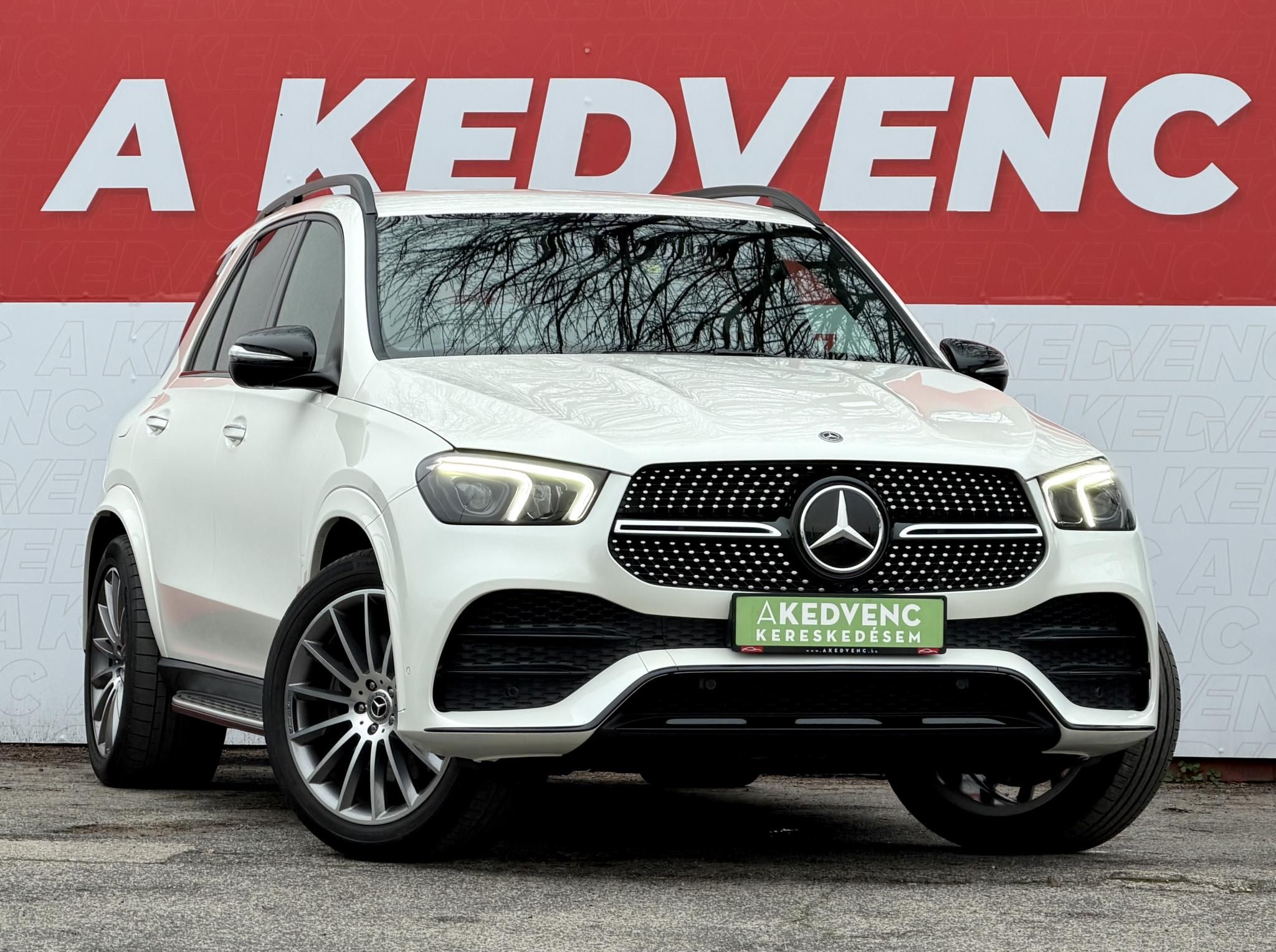 MERCEDES-BENZ GLE 350 de 4Matic 9G-TRONIC Plug-in hybrid AMG csomag. LED Burmester Távtartó Táblafelismerő Holttér Sávtartó Carplay