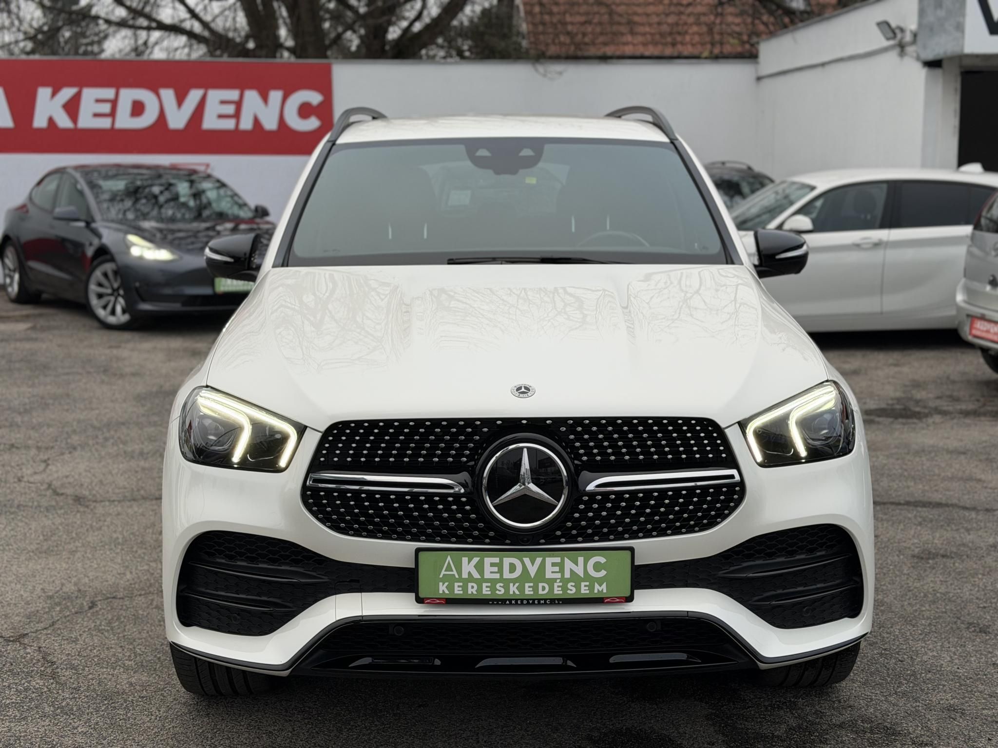 MERCEDES-BENZ GLE 350 de 4Matic 9G-TRONIC Plug-in hybrid AMG csomag. LED Burmester Távtartó Táblafelismerő Holttér Sávtartó Carplay