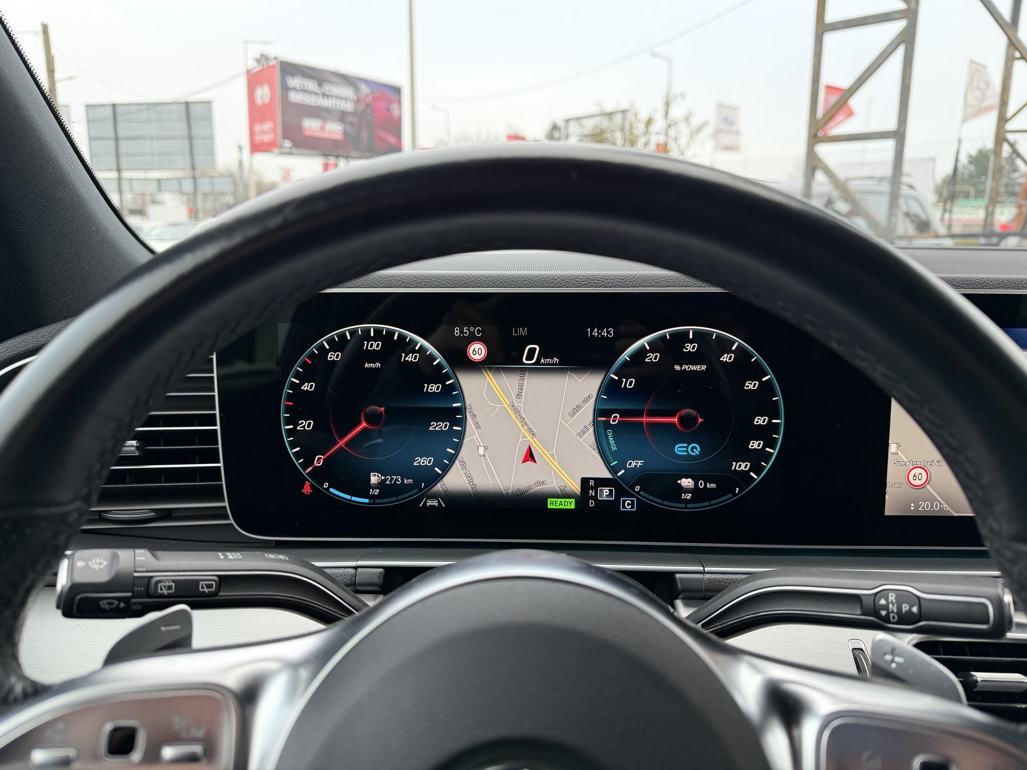 MERCEDES-BENZ GLE 350 de 4Matic 9G-TRONIC Plug-in hybrid AMG csomag. LED Burmester Távtartó Táblafelismerő Holttér Sávtartó Carplay