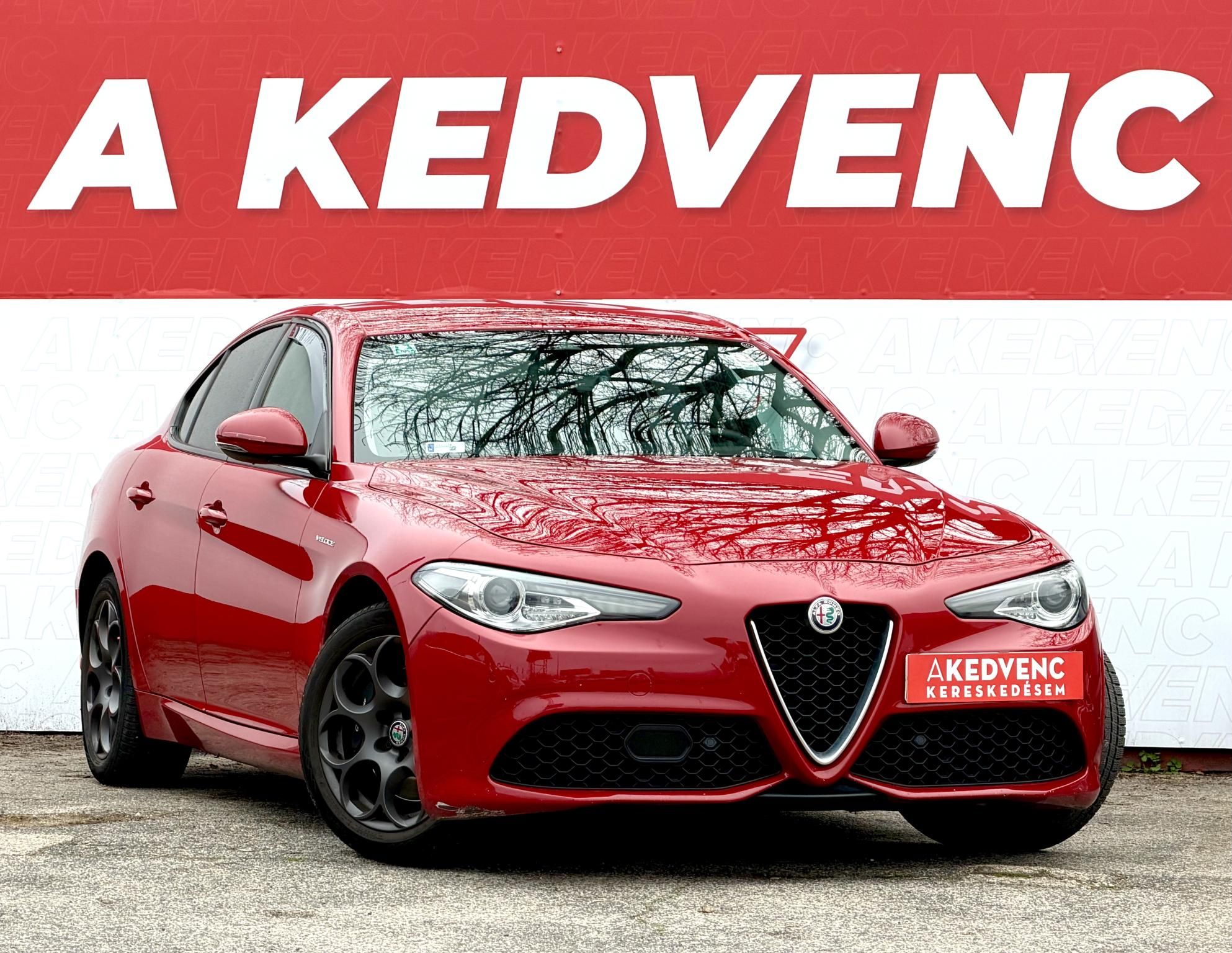 ALFA ROMEO GIULIA 2.0 Veloce Q4 (Automata) 280le. ALFA ROSSO. 116e km!