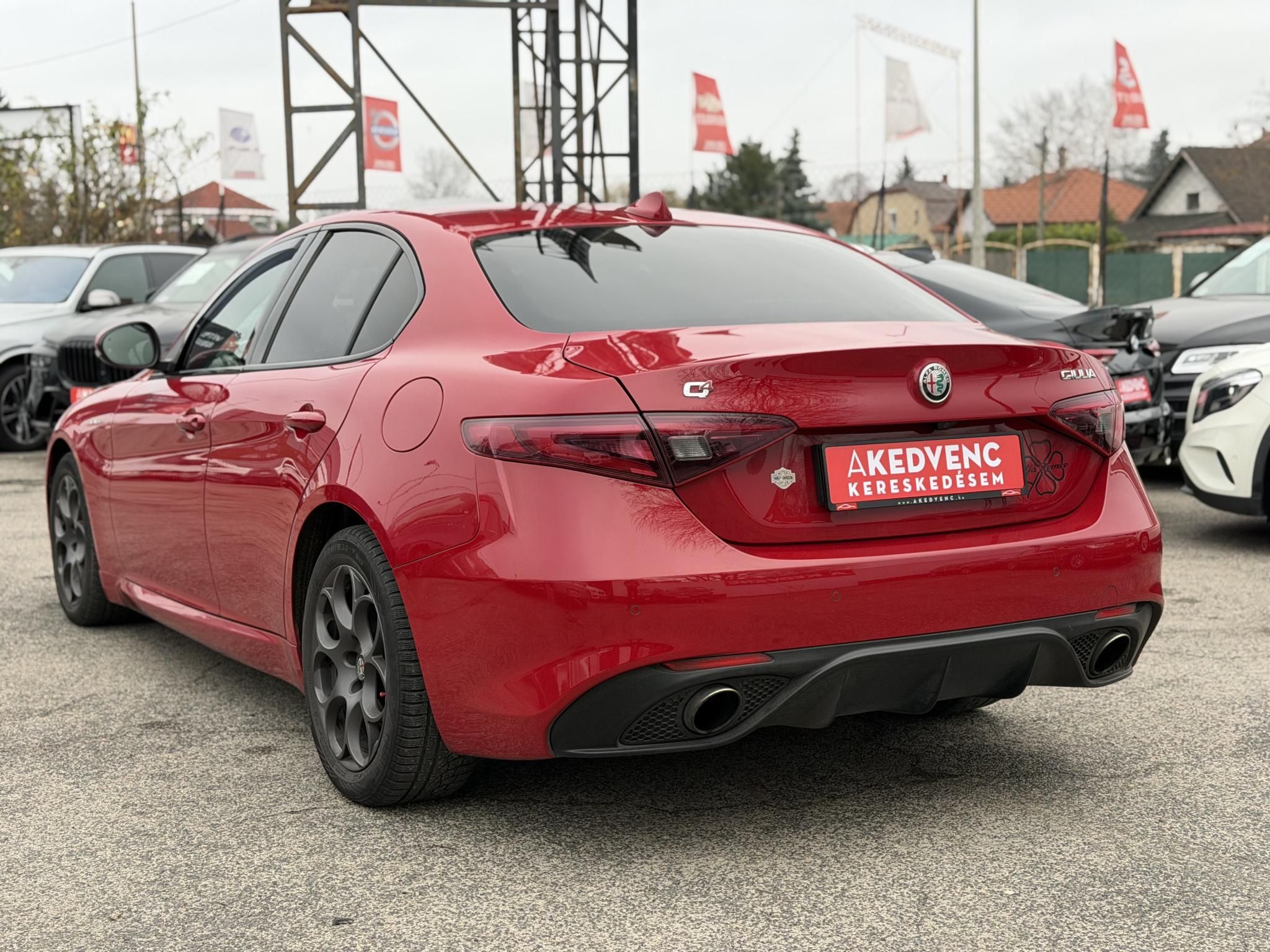 ALFA ROMEO GIULIA 2.0 Veloce Q4 (Automata) 280le. ALFA ROSSO. 116e km!