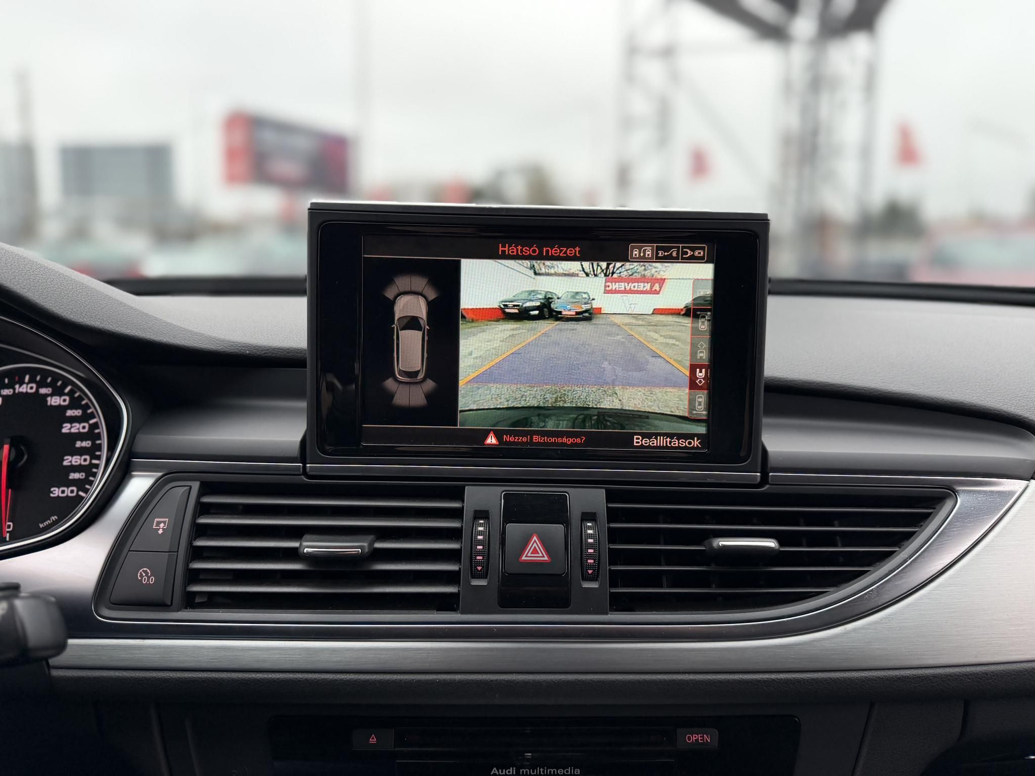 AUDI A6 Avant 3.0 V6 TDI DPF quattro S-tronic S-line Xenon Távtartó Memória Navi Sávtartó Holttér