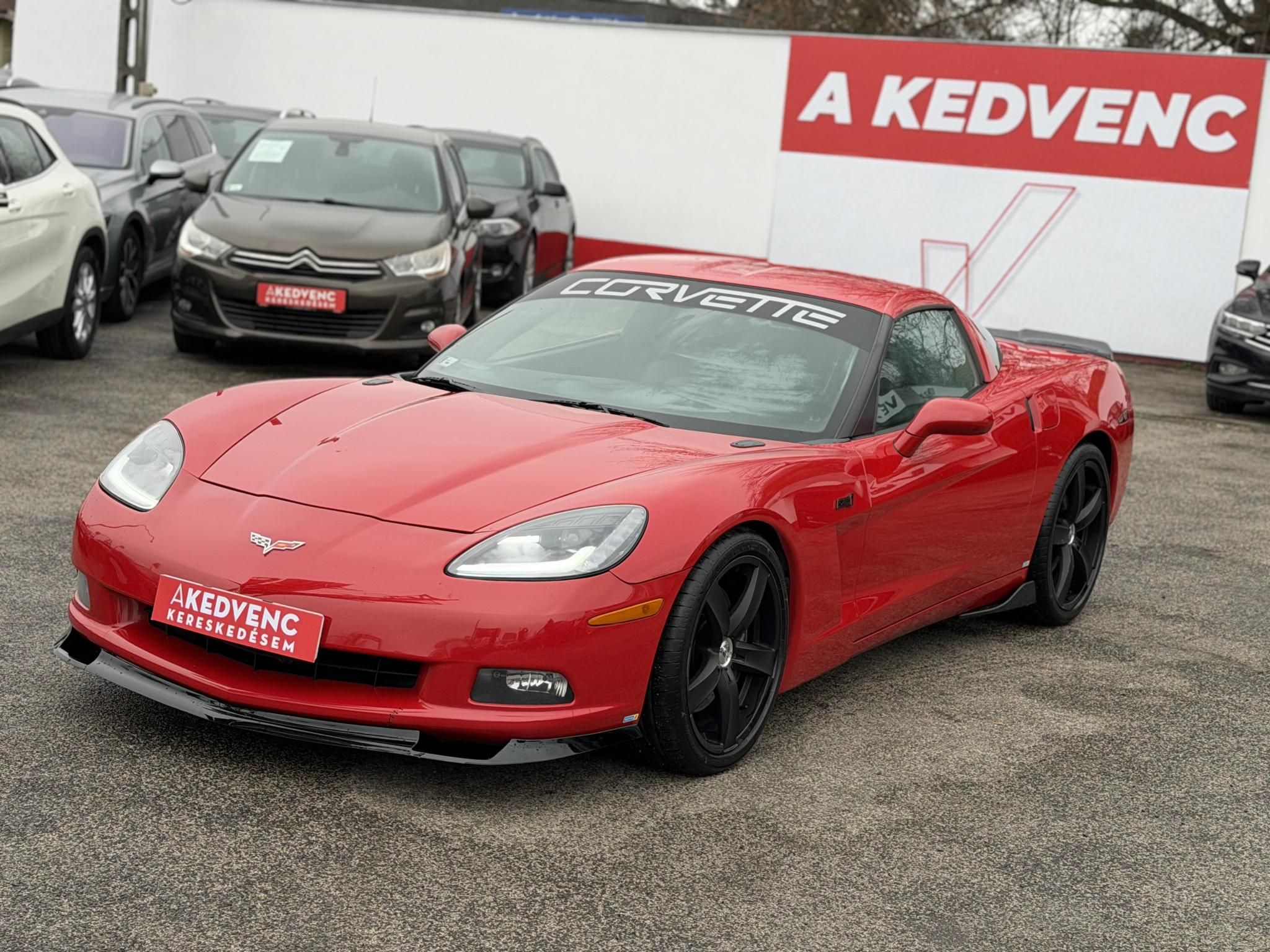 CHEVROLET CORVETTE Coupe 6.2 V8 LS3 Targa Manuális váltó Felújított állapot