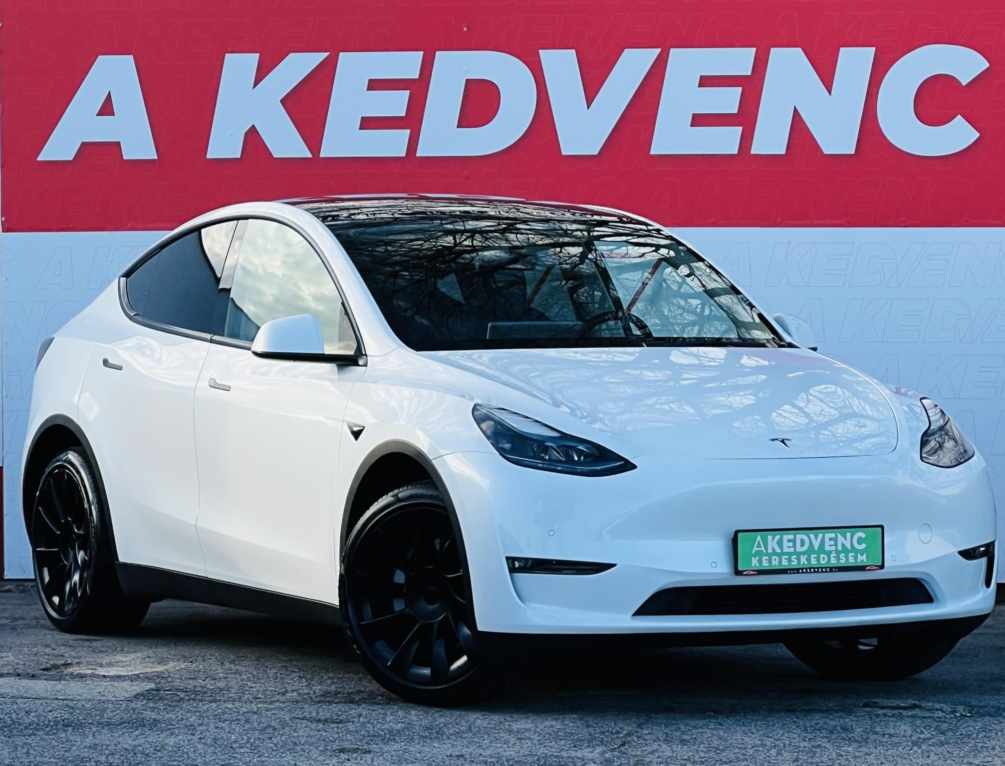 TESLA MODEL Y Long Range AWD (Automata) 72e km. AMD Ryzen. hőszivattyú. mátrix LED. garanciális!