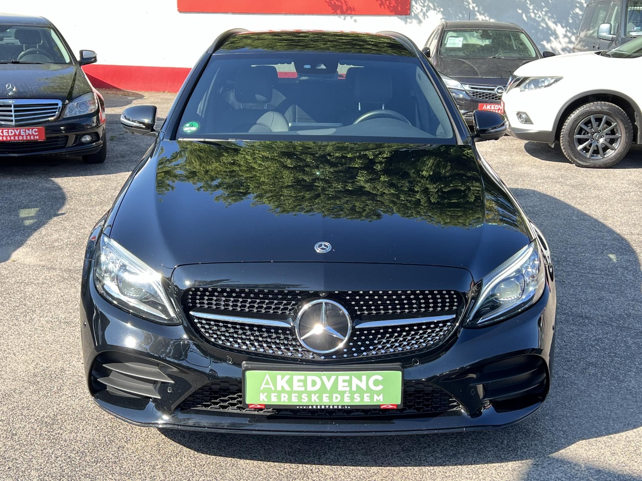 MERCEDES-BENZ C 300 T de EQ Power 9G-TRONIC AMG+karbon csomag. 88e km Burmester. teljes kerámia bevonat. ZÖLD rendszám